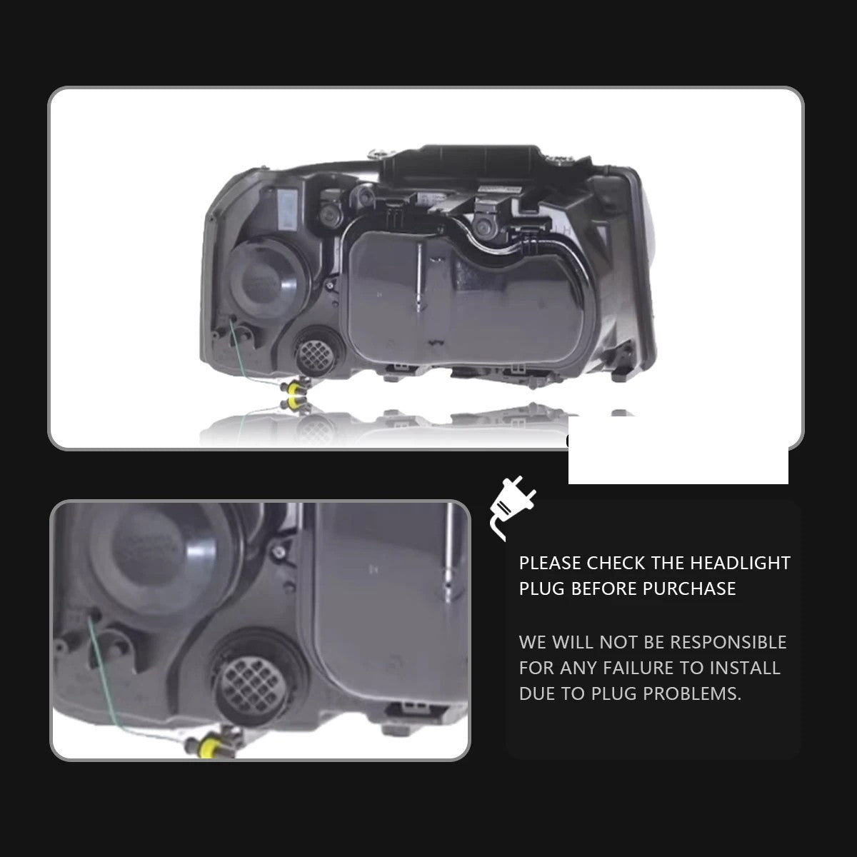 LED Headlight Assembly