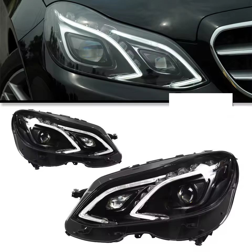 LED Headlights For Benz E Class E250 E260 W212 2010-2016 Start up Animation Front DRL Lamps LED Headlight Assembly