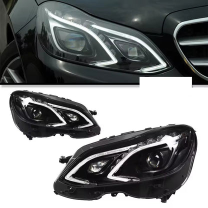 LED Headlights For Benz E Class E250 E260 W212 2010-2016 Start up Animation Front DRL Lamps LED Headlight Assembly