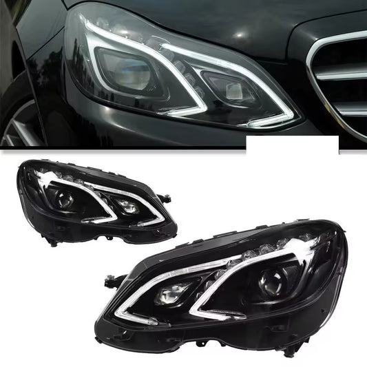 LED Headlights For Benz E Class E250 E260 W212 2010-2016 Start up Animation Front DRL Lamps LED Headlight Assembly