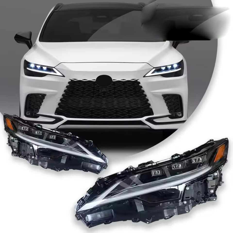 For Lexus RX350 2023-2024 LED Headlight Projetor Lens HeadLamp DRL Turn Signal Lamps LED Headlight Assembly