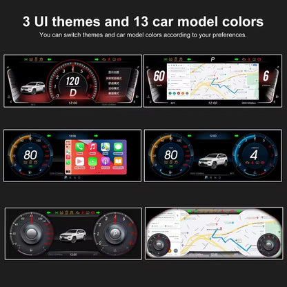 LCD Digital Cluster Dashboard For Dodge Durango 2011-2020 Speedometer CarPlay | PareiAuto