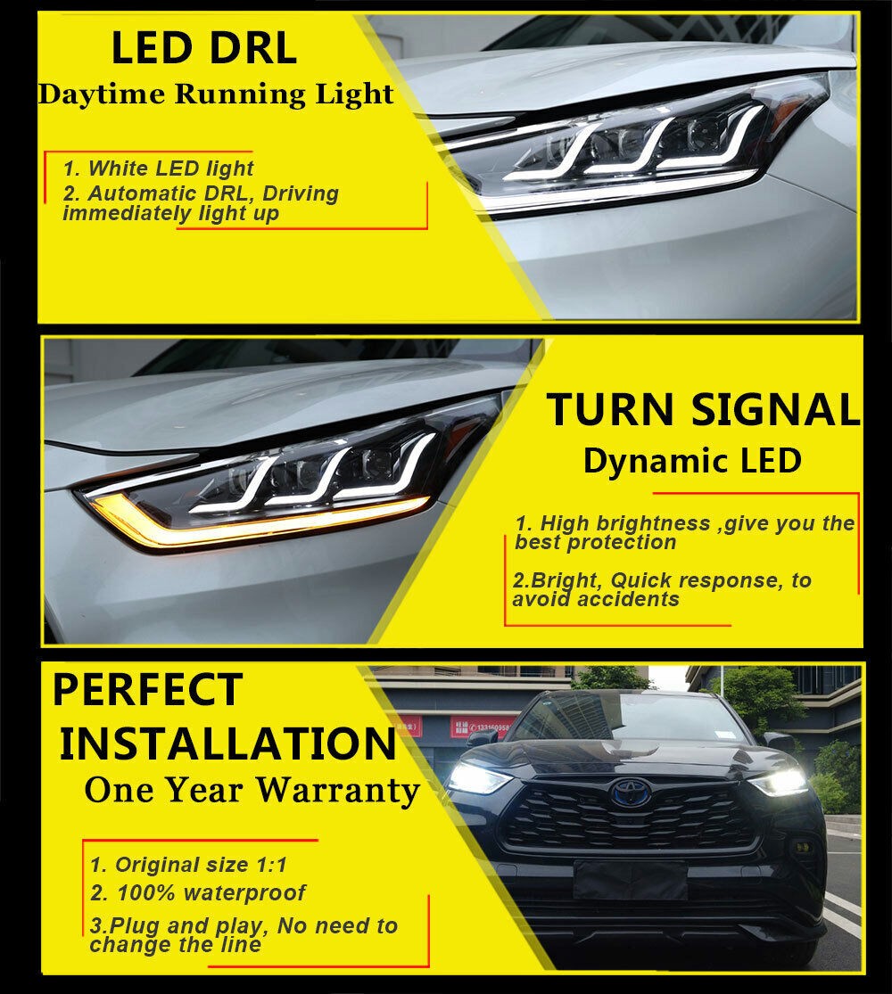 LED Headlight Assembly