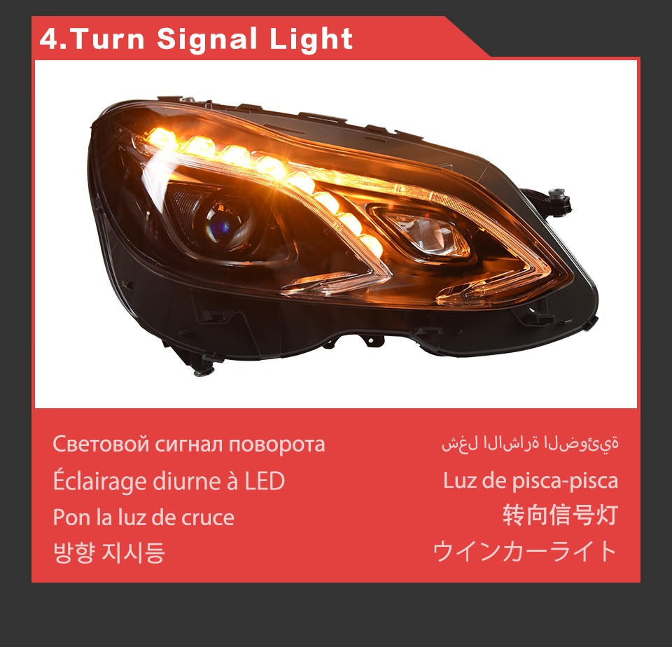 LED Headlight Assembly