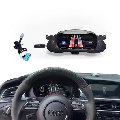CarPlay Digital Cluster Speedometer Dashboard For Audi A4 A5 S5 B8 2008-2016 | PareiAuto