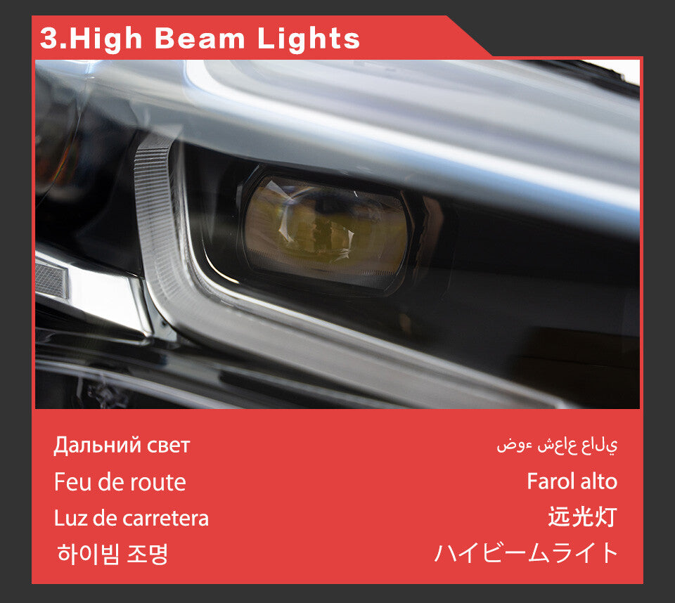 LED Headlights Sequential Turn Signal Front DRL Lamps For BMW X5 F15 2014 2015 2016 2017 2018