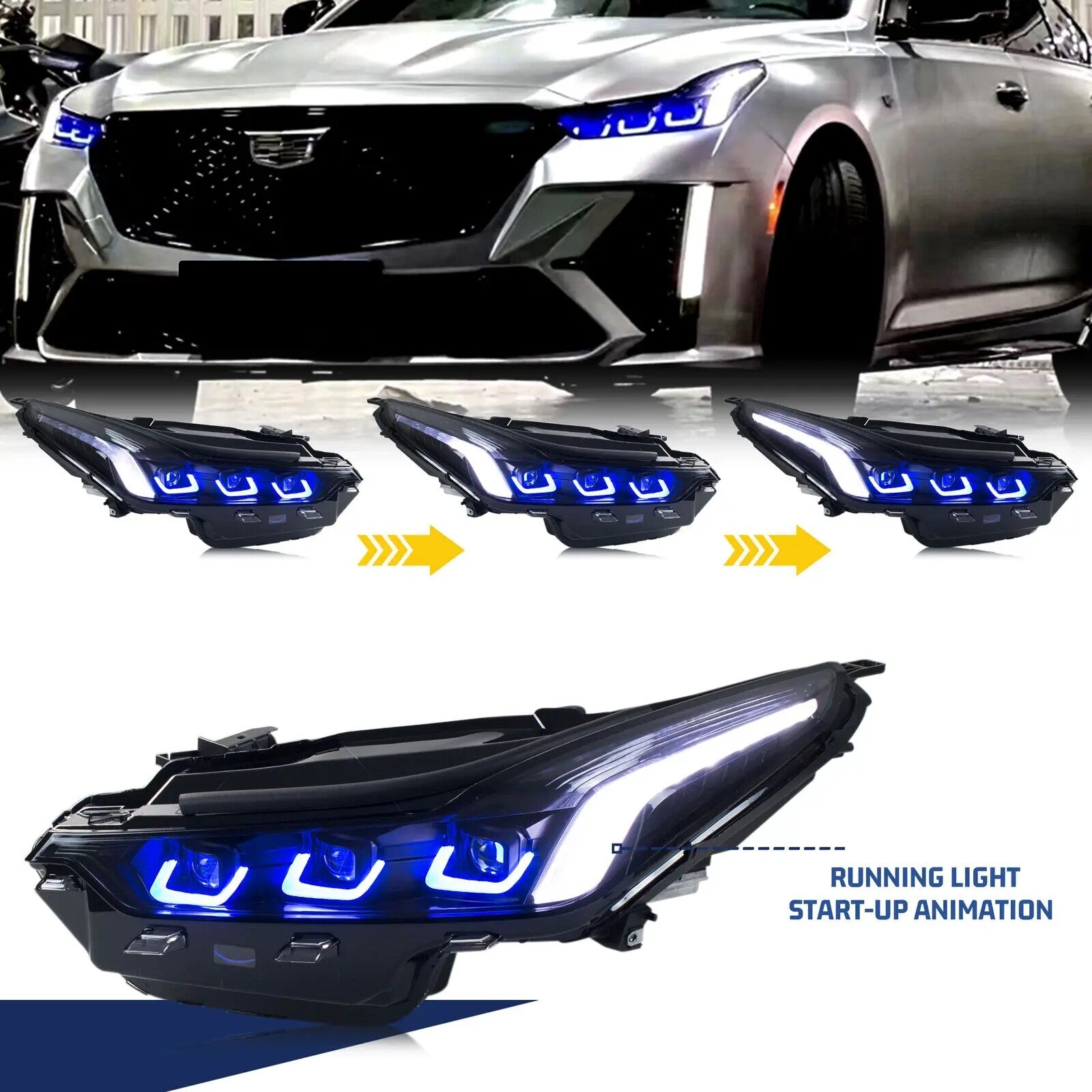 LED Headlight Assembly