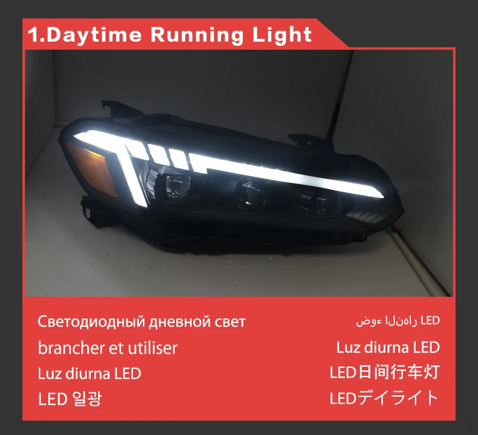 LED Headlight Assembly