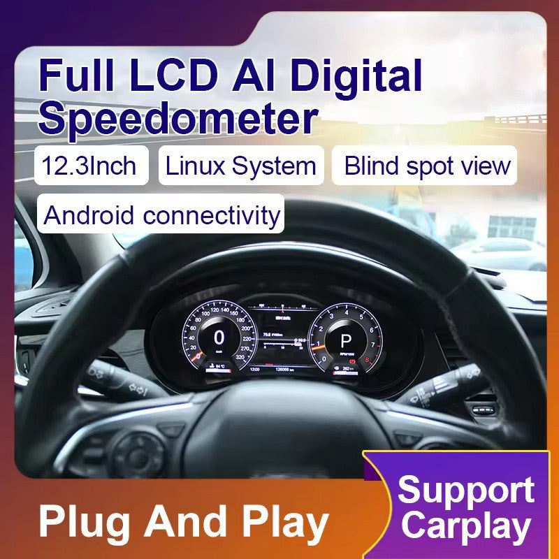 Digital Speedometer Lcd Instrument Cluster For Buick Verano Opel Astra 2015-2022 | PareiAuto