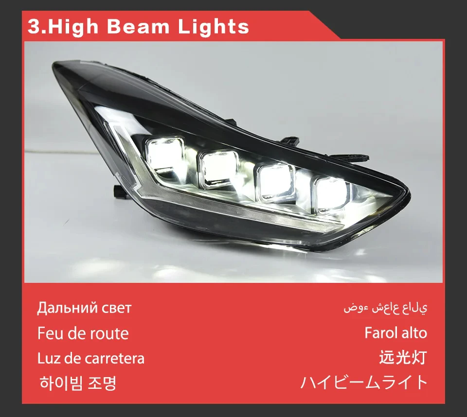 LED Headlight Assembly