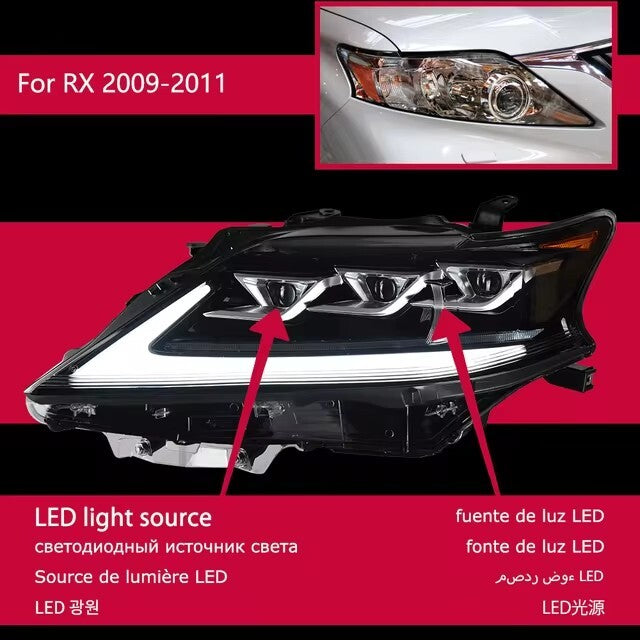 LED Headlight Assembly