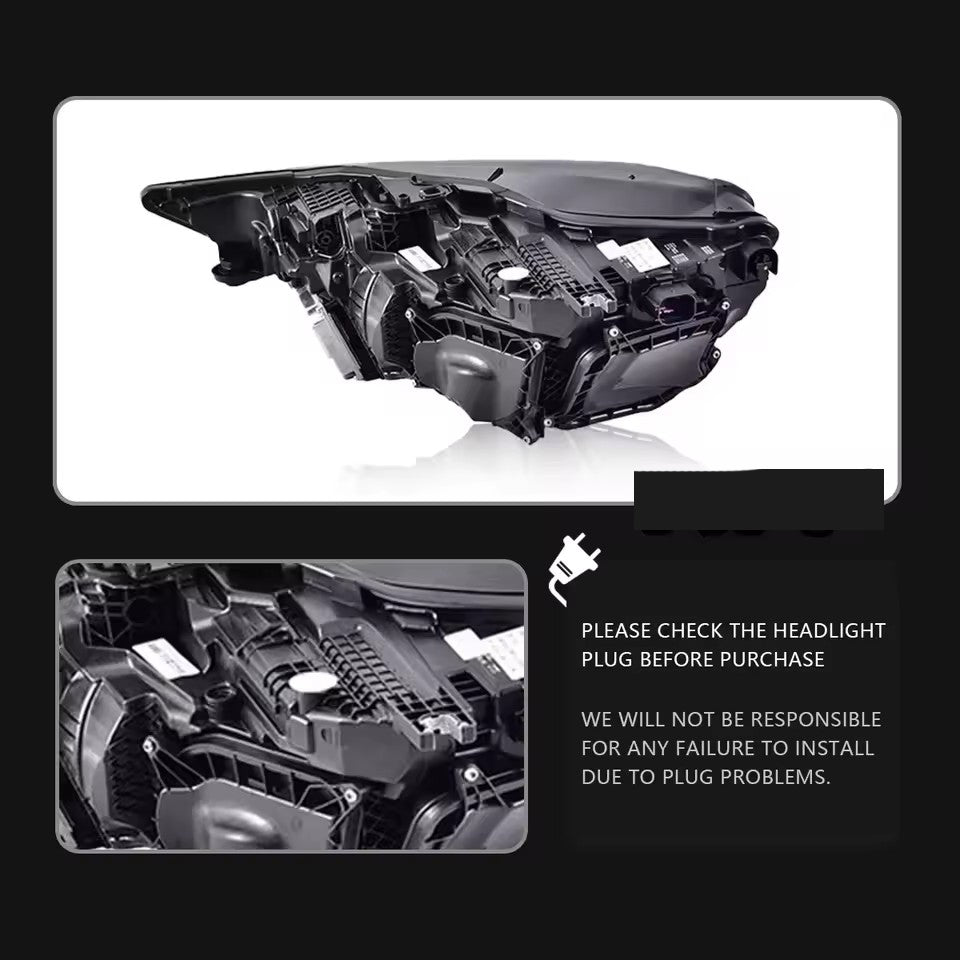 LED Headlights For Audi A6 A6L C8 2019-2023 DRL Sequential Front Lamps Assembly