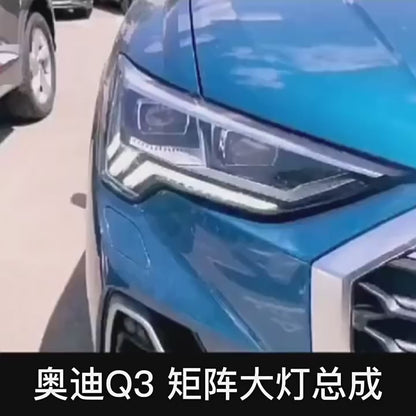 For Audi Q3 2019 2020 2021 2022-2024 LED Headlights Upgrade Front DRL Turn Signal Assembly Lamps