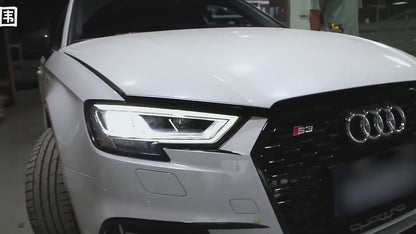 LED Headlights Assembly Front DRL Turn Signal Headlamp For Audi A3 S3 2017 2018 2019 2020