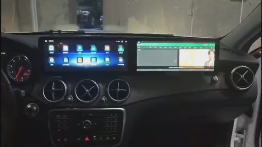 12.3" Android 13 auto Car Radio Stereo For Mercedes Benz GLA CLA A-Class 2013-2018 8G+128G